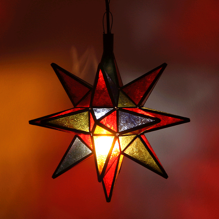 Nasima hanging light multicolored