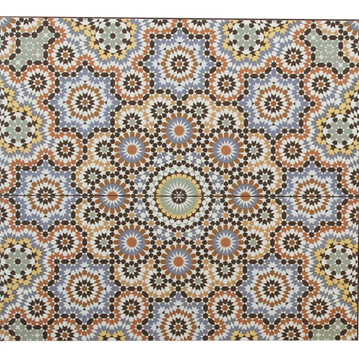 Moroccan wall tiles 50x25 – rosette mosaic