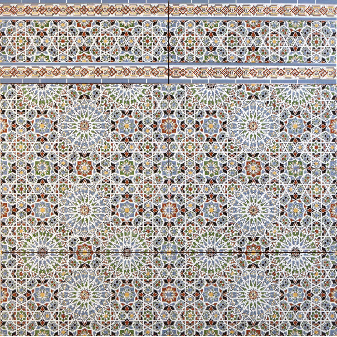 Oriental tile border 50×25 cm – FL50631