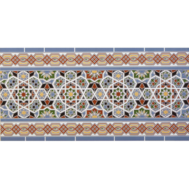 Oriental tile border 50×25 cm – FL50631