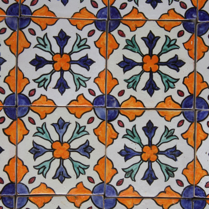 Hand painted tile – Mediterranean