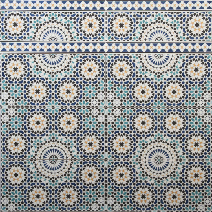 Moroccan wall tiles 50x25 cm – mosaic pattern