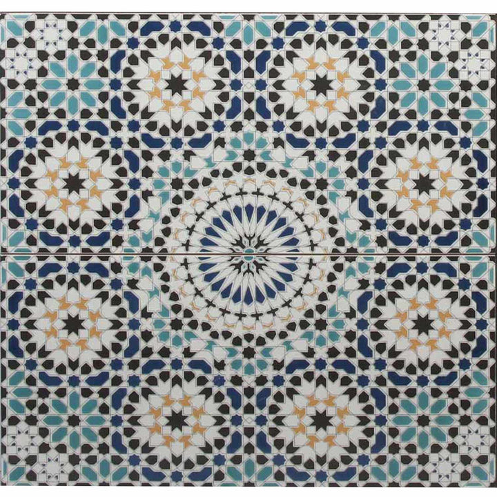 Moroccan wall tiles 50x25 cm – mosaic pattern