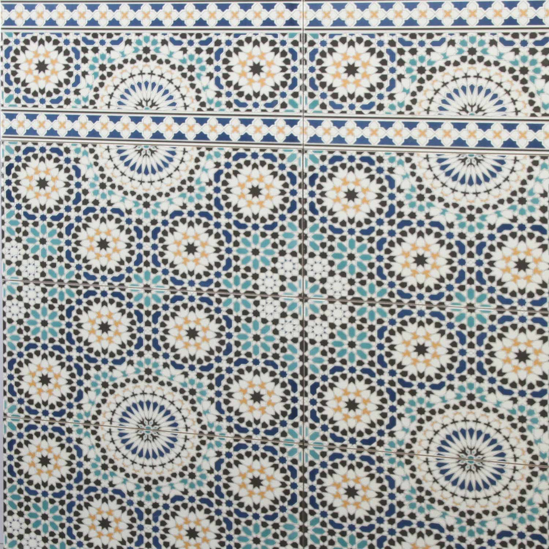 Moroccan wall tiles 50x25 cm – mosaic pattern
