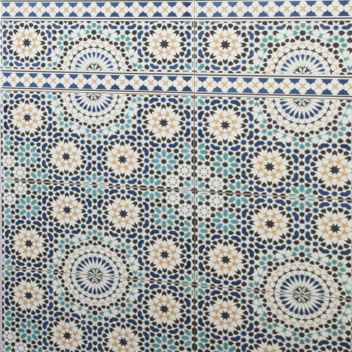 Moroccan wall tiles 50x25 cm – mosaic pattern