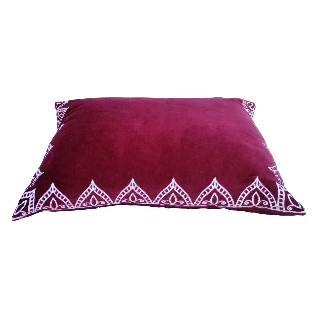 Moroccan velvet cushion Luka