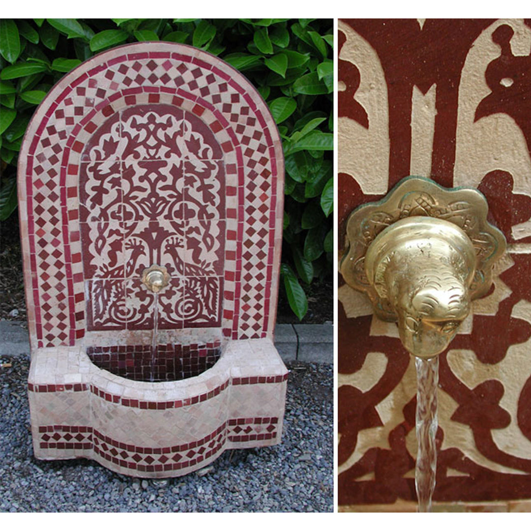 Mosaic fountain Asfor Bordeaux