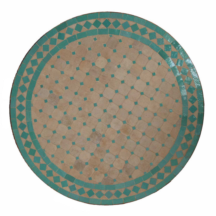 Mosaic table from Morocco - Round - M60-50