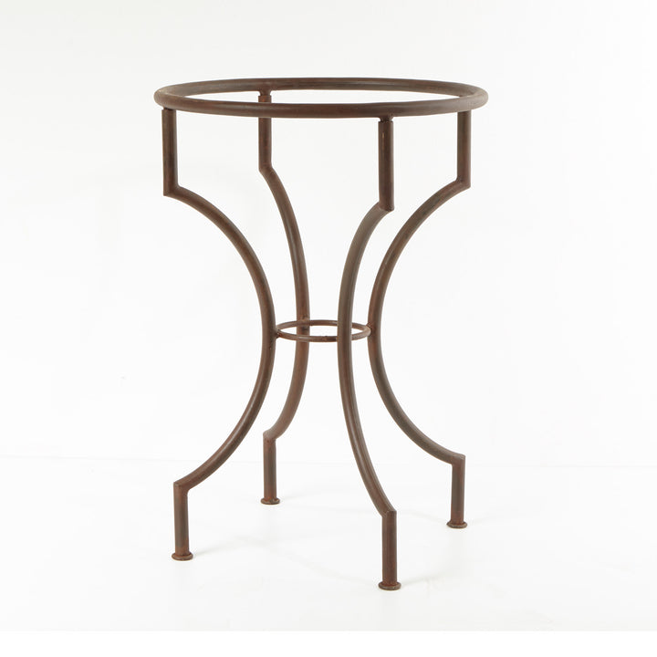 Mosaic table - round - M60 yellow/diamond
