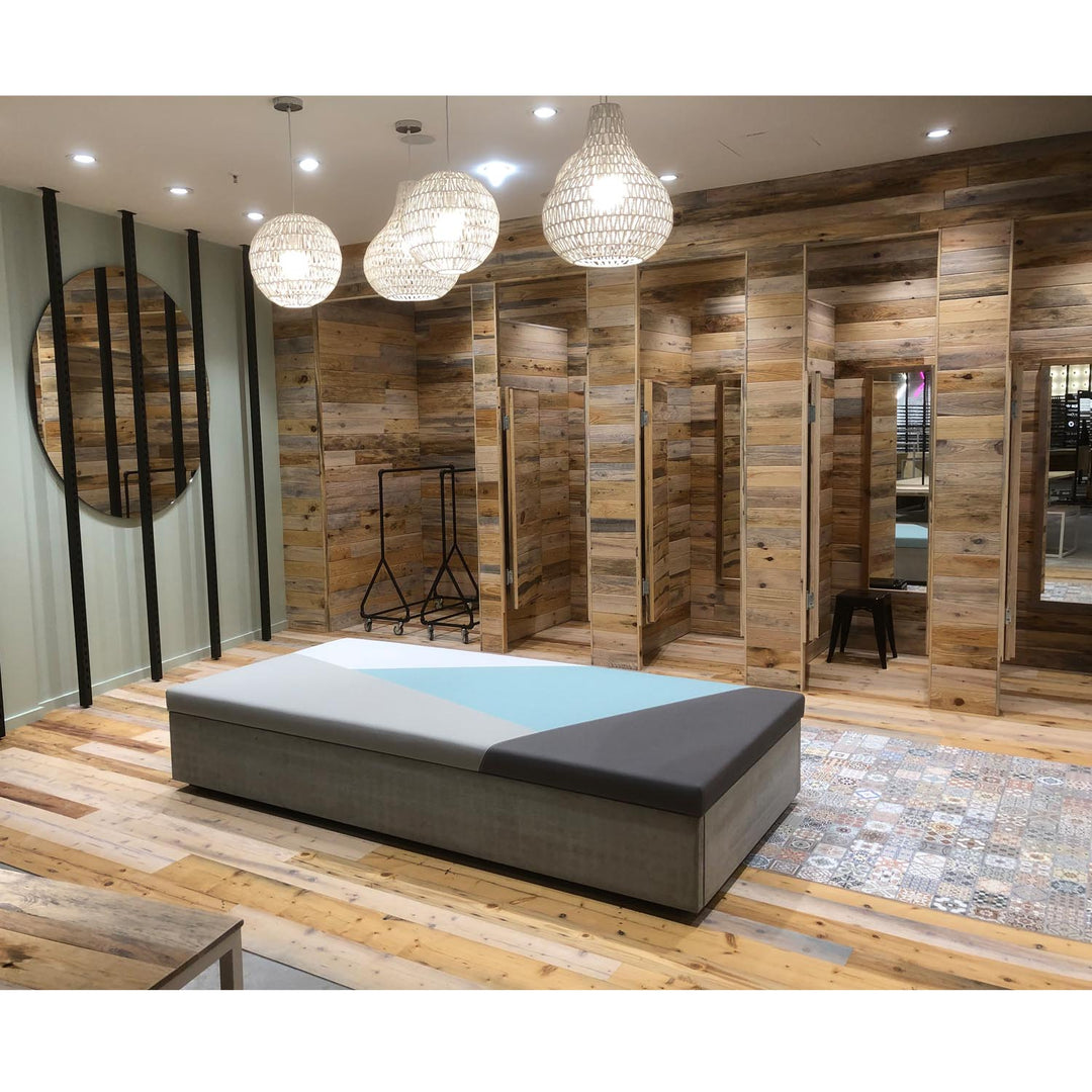 Patchwork tiles for walls and floors