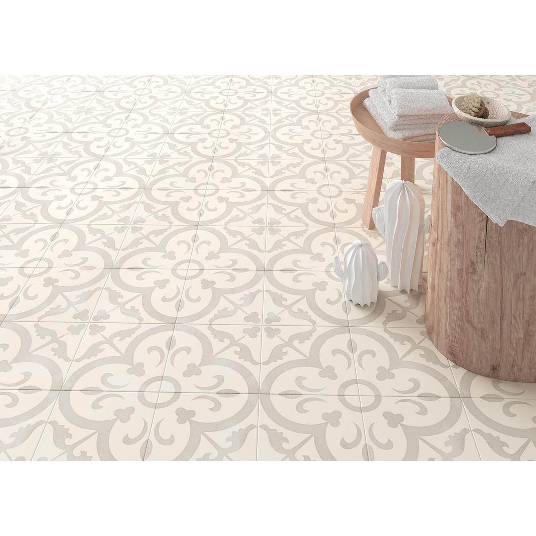 Oriental tiles 20x20 cm – cement look