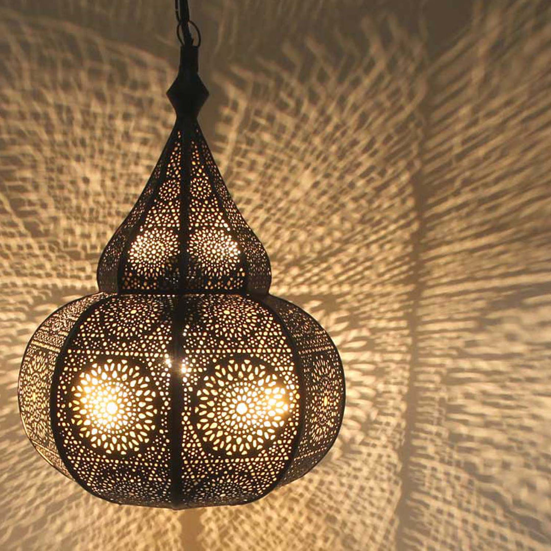 Oriental lamp Taza Black