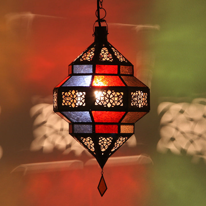 Orient glass lantern Maha multi