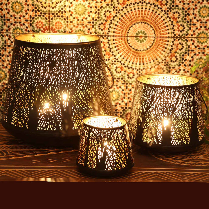 Oriental lantern Como set of 3
