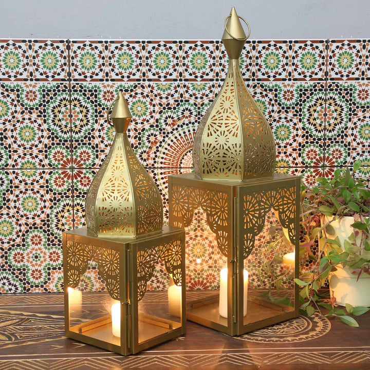 Oriental lantern Modena Gold L&M