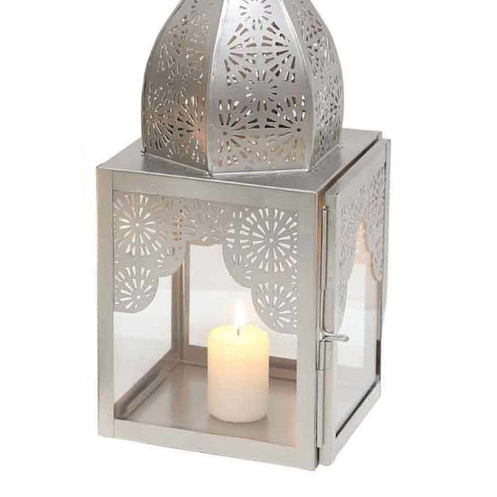 Oriental lantern Modena silver M