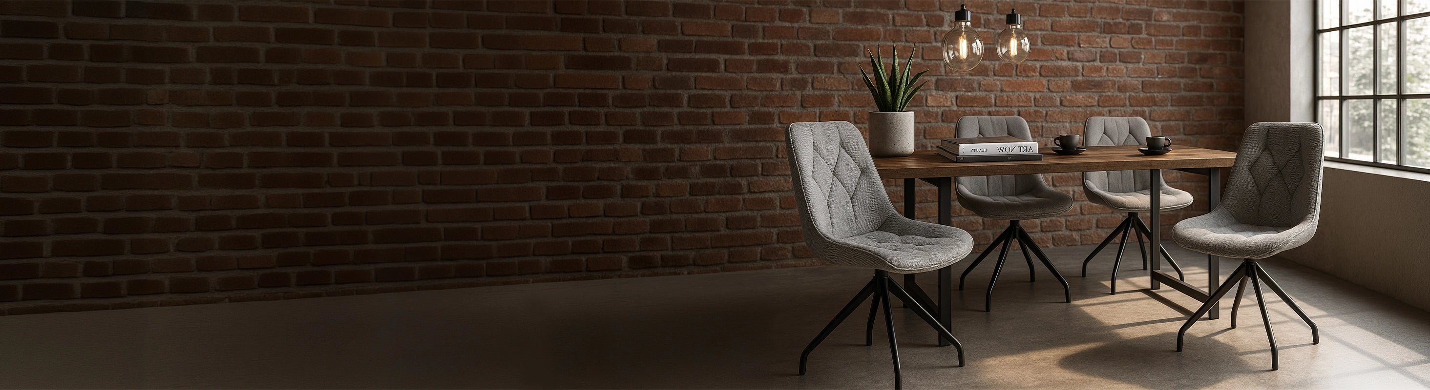 Upholstered chairs – moderne Polsterstühle 360 Grad drehbar ohne Armlehne am Esstisch im Wohnzimmer – Esszimmerstühle mit Auto-Return Funktion