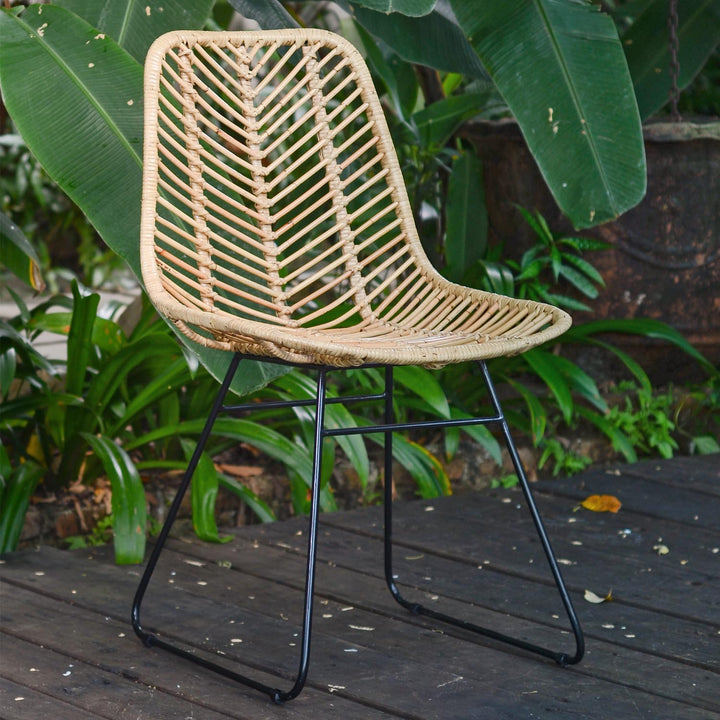 Rattan chair Jakarta natural