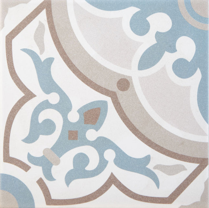 Cement look tiles grey-blue – 20x20 cm